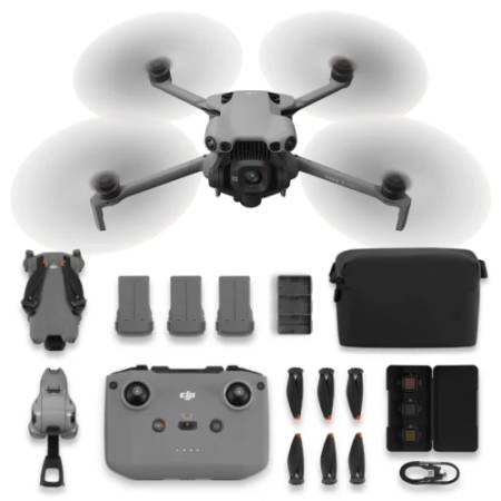 DJI Mini 5 Pro Fly More Combo (DJI RC-N3) - dron, 4K/60FPS, 50MP, ActiveTrack 360°, zasięg 10 km, akcesoria, filtry ND,